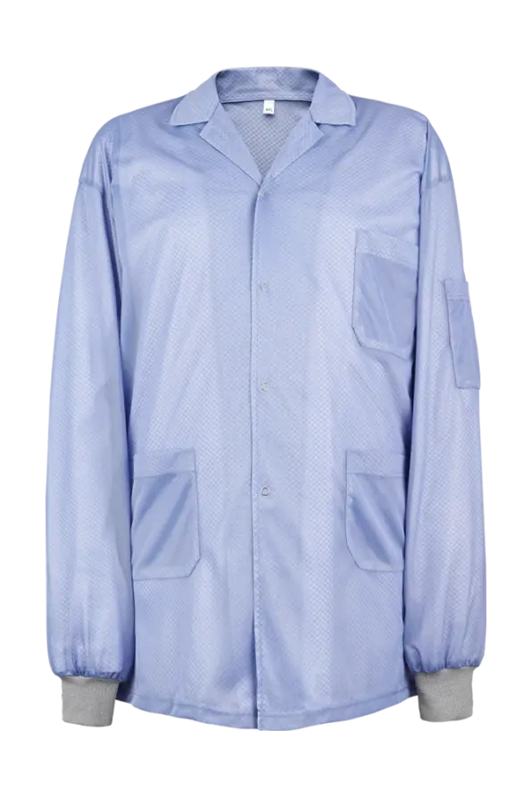 23 Lab coat Short Light Blue CC 1