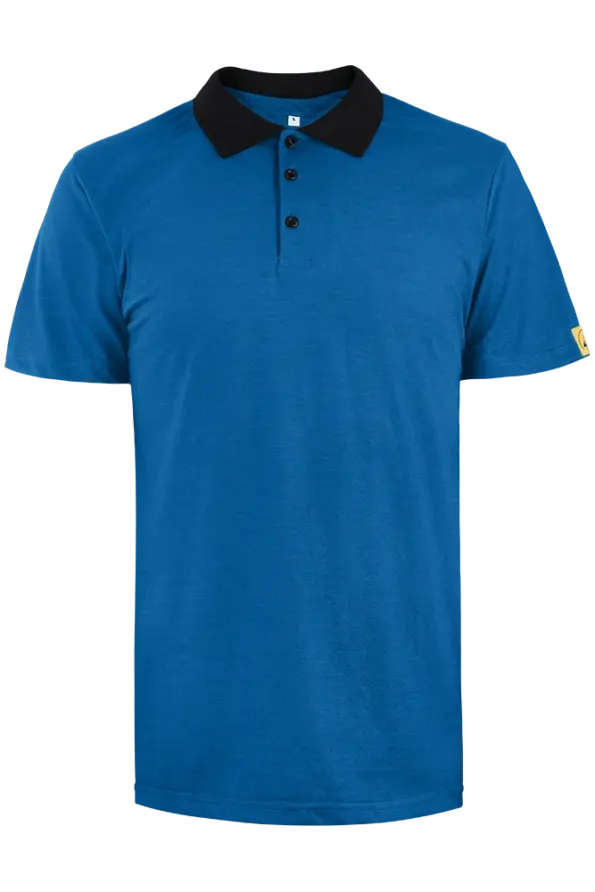 7 T SHIRT POLO ESD GP6500 RBlue 1