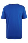 3 T-SHIRT ESD GP1000 ROYAL BLUE BLACK RIB COLLAR 1