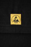 4 T SHIRT ESD GP3000 V NECK BLACK 1