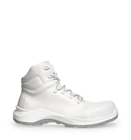 White ESD Safety Ankle Boots FOOD TRAX S3