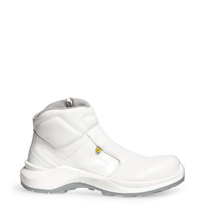 White Safety Ankle Boots FOOD TRAX S3 ESD